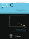 EUROPEAN PHYSICAL JOURNAL C