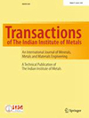 TRANSACTIONS OF THE INDIAN INSTITUTE OF METALS