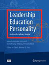 Leadership Education Personality