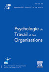 Psychologie du Travail et des Organisations