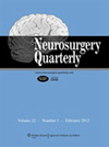 NEUROSURGERY QUARTERLY